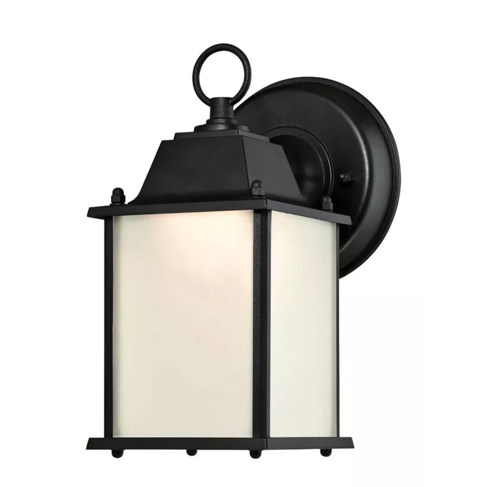 Westinghouse 61075 Textured Black 1-Light LED Wall Fixture 8-1/2 H x 4-1/2 W in.